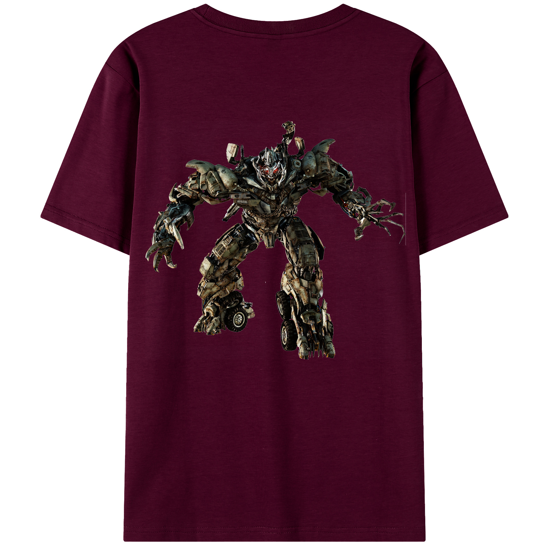 （画像用） Transformers トランスフォーマー レディース半袖Tシャツ(バックプリント)